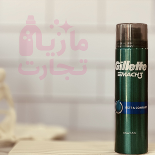 ژل‌ اصلاح ژیلت GILLETTE سری مچتری MACH3 مدل EXTRA COMFORT حجم ۲۰۰میل