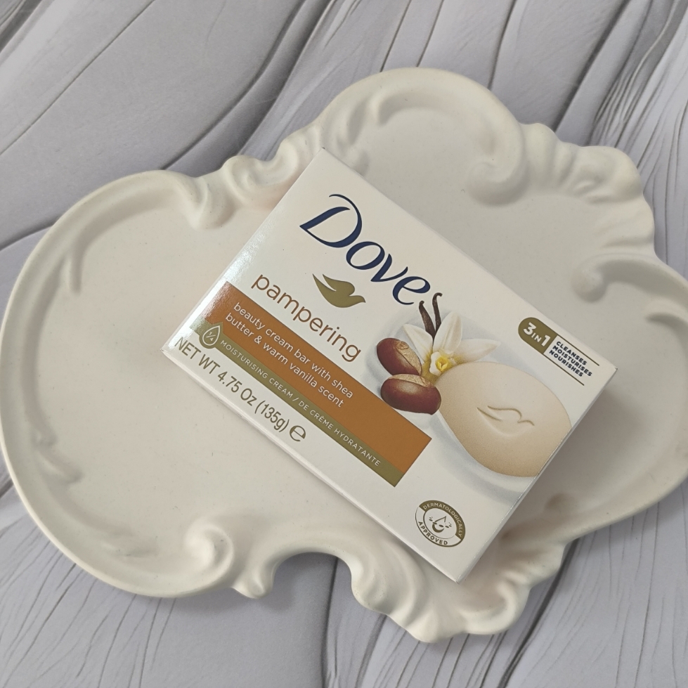 صابون داو Dove سری ۳in1 مدل pampering وزن ۱۳۵گرم