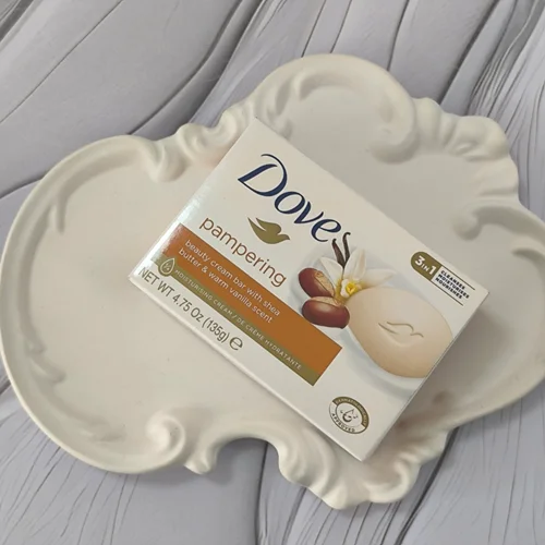 صابون داو Dove سری ۳in1 مدل pampering وزن ۱۳۵گرم