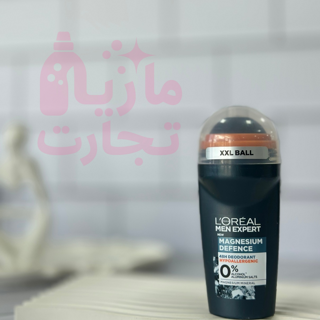 رول ضد‌تعریق فرانسوی لورال L'OREAL سری MEN EXPERT مدل MAGNESIUM DEFENSE حجم ۵۰ میل