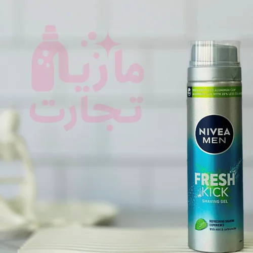 ژل اصلاح آلمانی نیوا NIVEA MEN مدل FRESH KICK حجم ۲۰۰میل