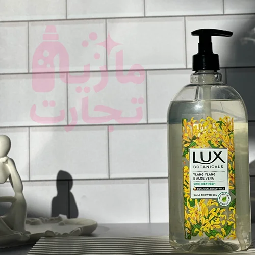 شامپو بدن لوکس LUX سری BOTANICALS مدل آبرسان SKIN REFRESH حجم ۷۵۰میل
