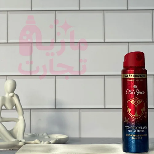 اسپری ضدتعریق ایتالیایی اولد اسپایس old spice سری 48HR FRESSSHHH مدل TOMORROWLAND حجم ۱۵۰میل