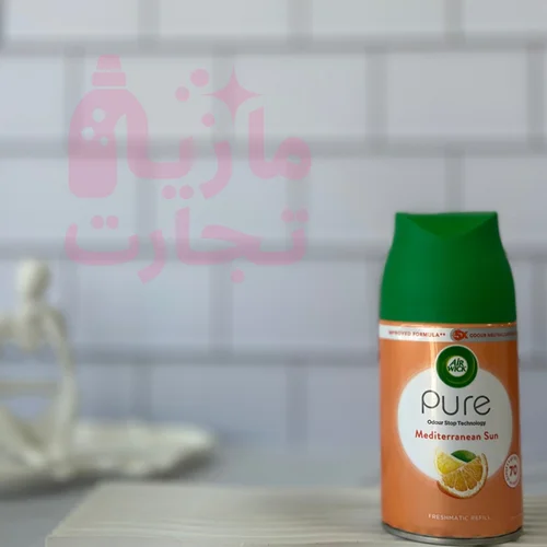 یدک اسپری خوشبوکننده هوا ایرویک AIR WICK مدل  با رایحه mediterranean حجم ۲۵۰میل