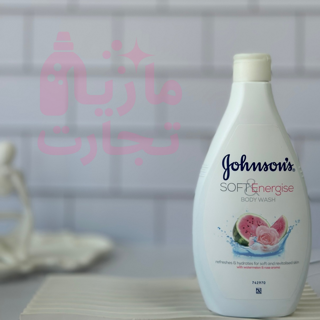 شامپو بدن جانسون Johnson مدل SOFT Energise با رایحه هندوانه و گل محمدی ۴۰۰میل