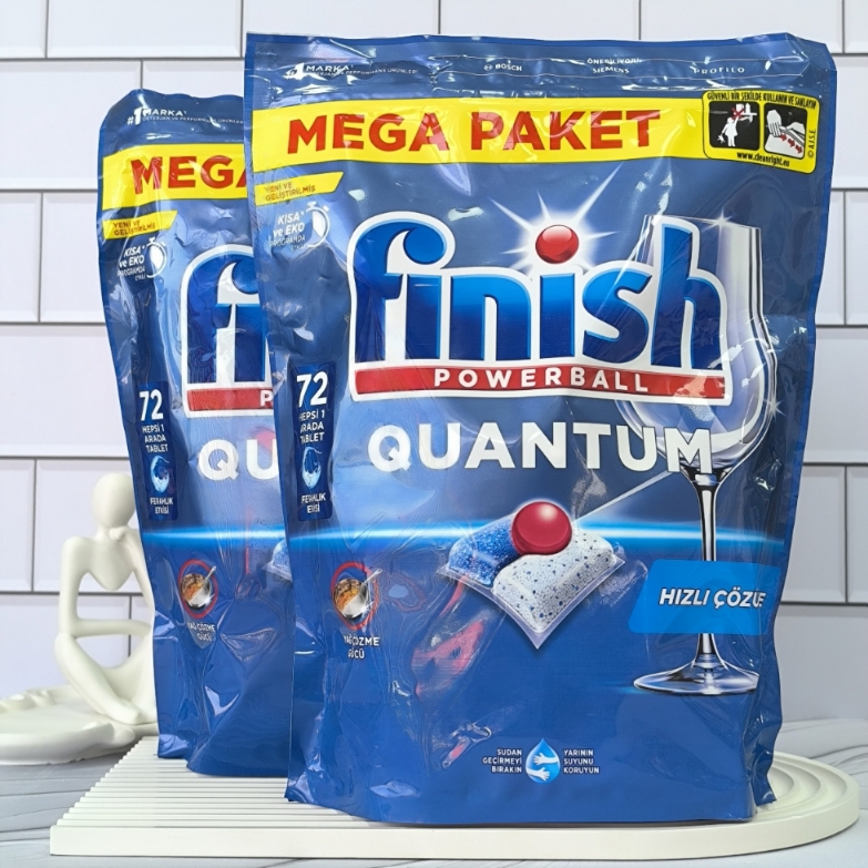 قرص‌ ماشین‌ظرفشویی فینیش کوانتوم ۷۲عددی