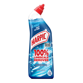 جرمگیر و تمیزکننده توالت هارپیک HARPIC سری ORIGINAL مدل ضد آهک حجم ۷۵۰میل