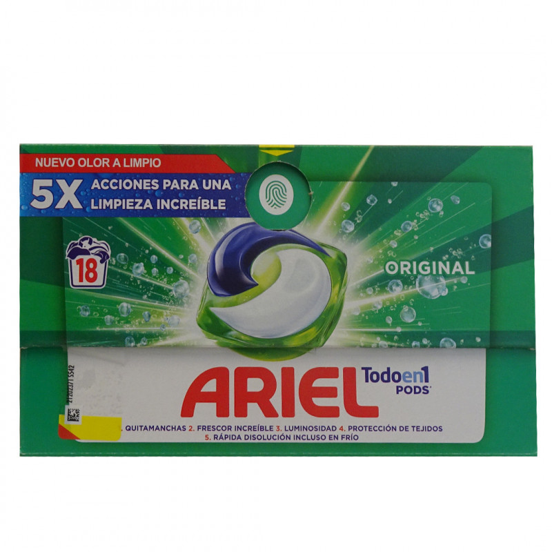 قرص ماشین‌لباسشویی آریل Ariel سری اورجینال ۱۸عددی