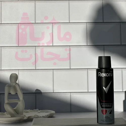 اسپری ضدتعریق مردانه رکسونا REXONA سری ACTIVE PROTECTION مدل INVISIBLE حجم ۱۵۰میل