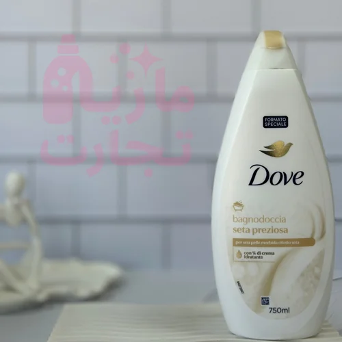 شامپو بدن داو Dove سری bagnodoccia مدل seta preziosa حجم 750میل