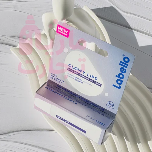 بالم لب لابلو LABELLO کرم دار سری GLOWY LIPS با عصاره ماگنولیا ۱۰میل