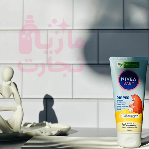 کرم تسکیندهنده پوشک بچه نیوا NIVEA BABY مدل DIAPER CREME حجم ۱۰۰میل