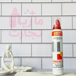 موس حالت‌دهنده مو فرانسوی لورال L'OREAL سری STUDIO LINE مدل POWER RICCI 6 حجم ۲۰۰میل