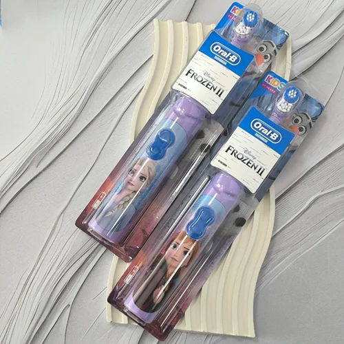 مسواک برقی باتریخور بچگانه اورالبی فروزن oral-b frozen