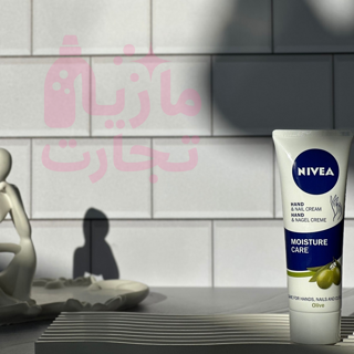 کرم دست و ناخن نیوا مدل MOISTURE CARE  با رایحه زیتون حجم ۷۵میل