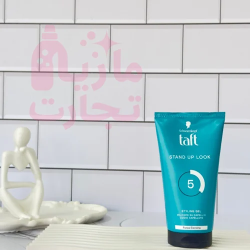 ژل حالت دهنده مو تافت taft سری شوارزکوف SCHWARZKOPF مدل Froza Estreme با قدرت ۵ حجم ۱۵۰میل