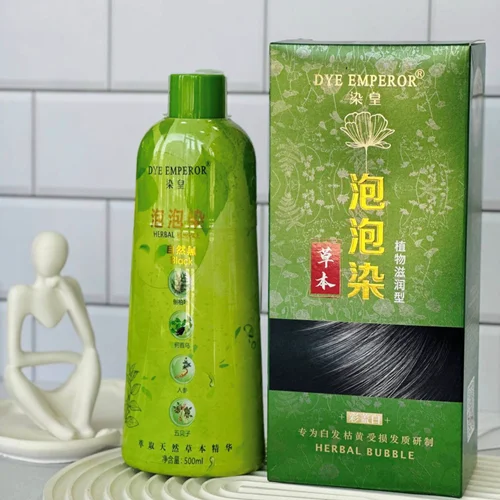 شامپو رنگ گیاهی دی امپرور ۵۰۰میل DYE EMPEROR
