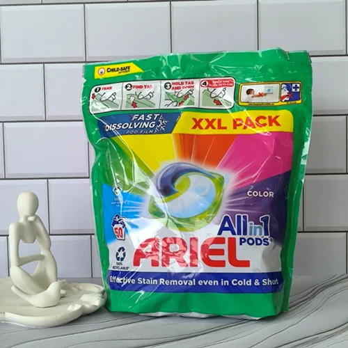 قرص ماشینلباسشویی فرانسوی آریل ARIEL مدل COLOR تعداد ۵۰عددی