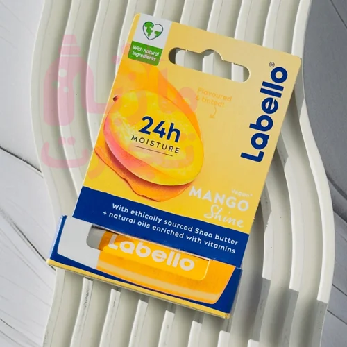 بالم لب لابلو LABELLO سری ۲۴ساعت آبرسانی 24h MOISTURE رایحه مانگو ۴/8گرم