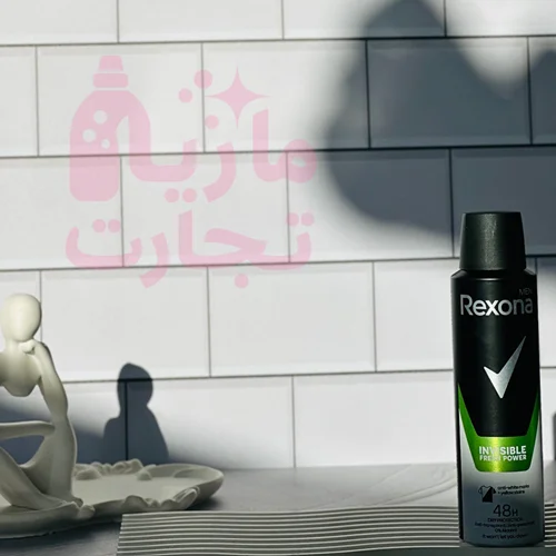 اسپری ضدتعریق مردانه رکسونا REXONA مدل INVISIBLE FRESH POWER حجم ۱۵۰میل