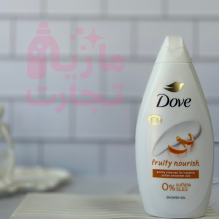 شامپو بدن داو Dove بدون سولفات مدل fruity nourish حجم ۴۵۰میل