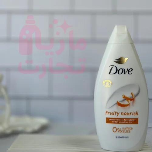 شامپو بدن داو Dove بدون سولفات مدل fruity nourish حجم ۴۵۰میل