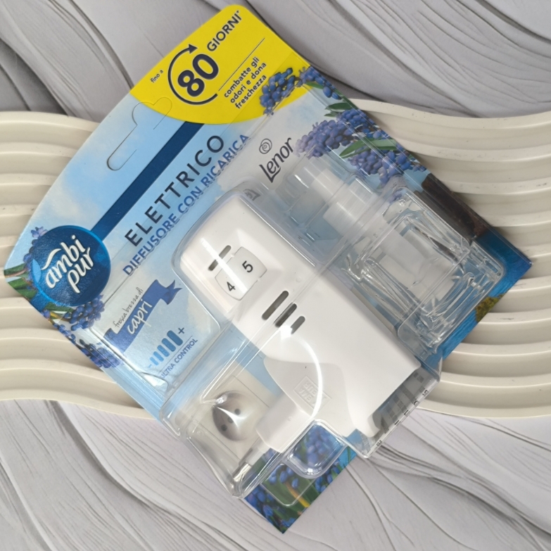 دستگاه خوشبوکننده هوا آملی‌پور Ambi pur سری لنور Lenor با رایحه لوندر همراه یدک ۲۰میل