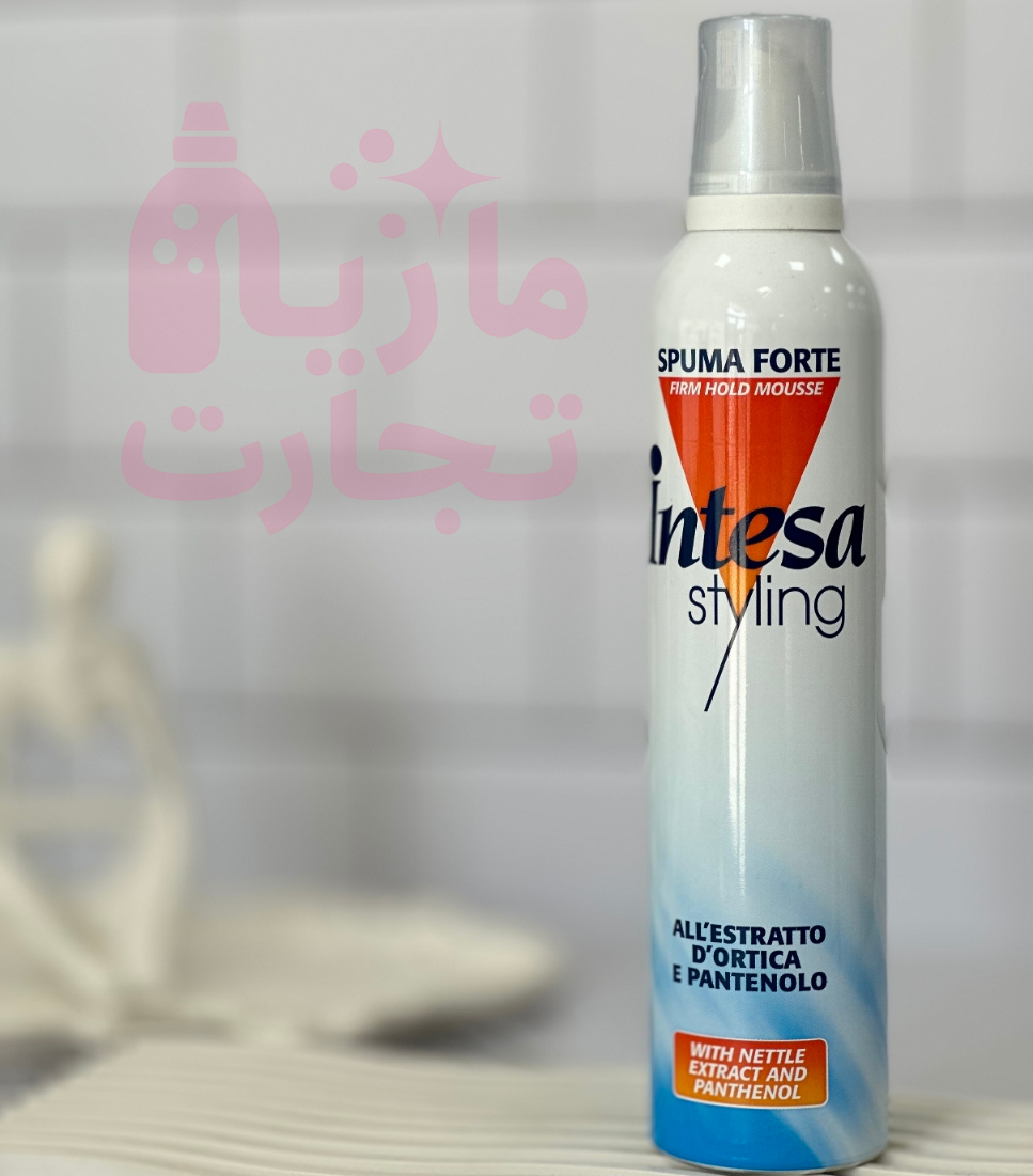 موس حالت‌دهنده مو اینتسا intesa حجم ۳۰۰میل سری استایلینگstyling مناسب انواع مو
