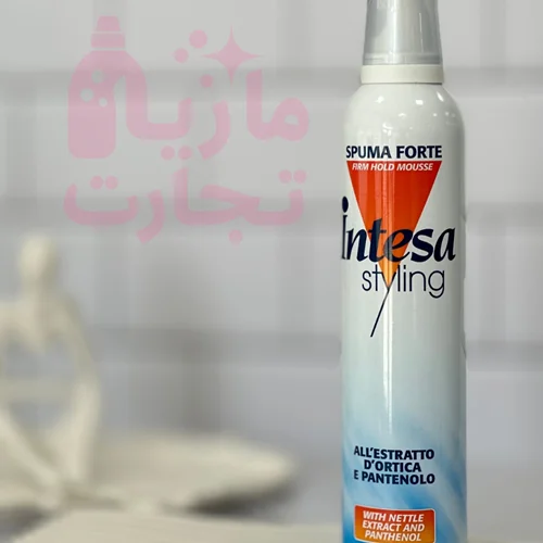 موس حالتدهنده مو اینتسا intesa حجم ۳۰۰میل سری استایلینگstyling مناسب انواع مو