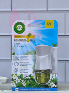 دستگاه خوشبوکننده هوا ایرویک AIR WICK مدل Linen in the Air همراه یدک ۱۹میل