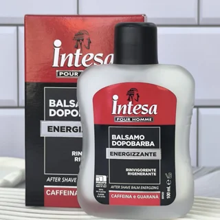 افترشیو ایتالیایی اینتسا intesa سری POUR HOMME مدل ENERGIZZANTE حاوی کافئین حجم ۱۰۰میل