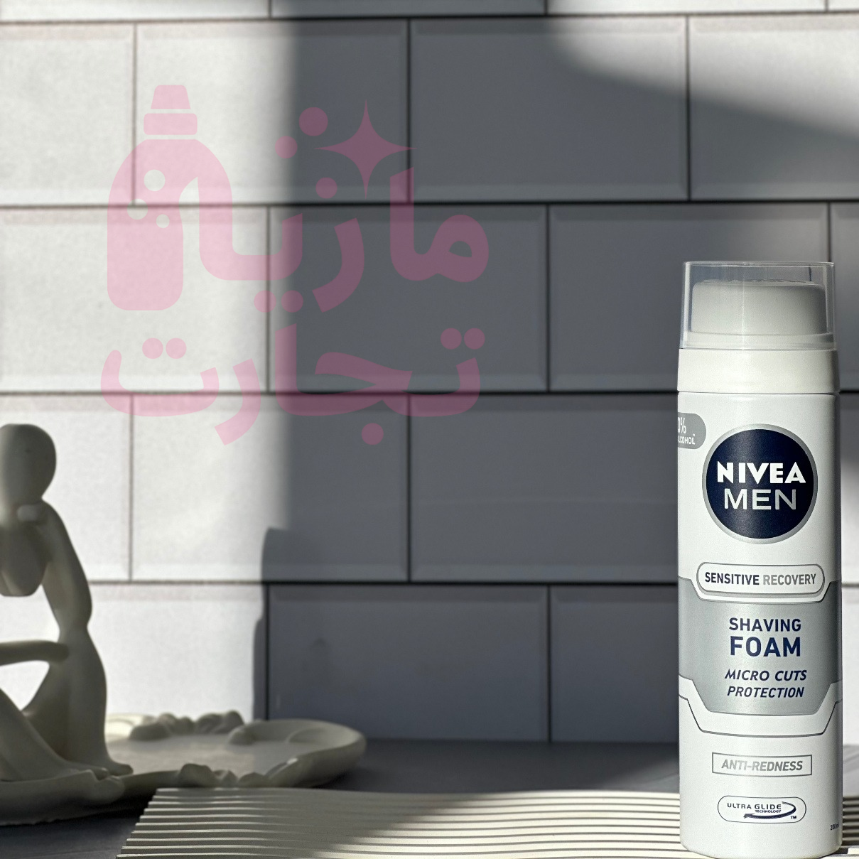 کف اصلاح نیوا NIVEA MEN مدل SENSITIVE RECOVERT حجم ۲۰۰میل