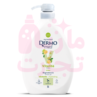 شامپو بدن ایتالیایی درمومد DERMOmed با رایحه لیمو ۱لیتری