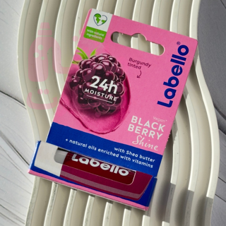 بالم لب لابلو LABELLO سری ۲۴ساعت آبرسانی 24h MOISTURE رایحه تمشک ۴/8گرم