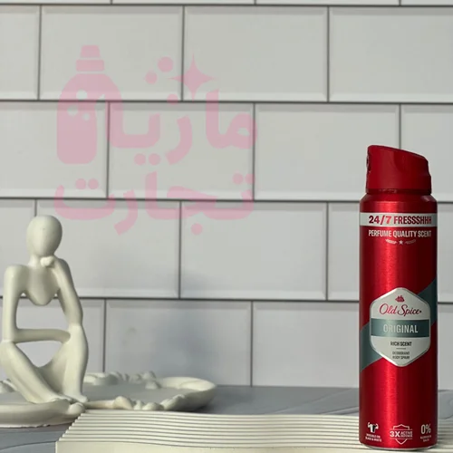 اسپری ضدتعریق ایتالیایی اولد اسپایس old spice سری 48HR FRESSSHHH مدل ORIGINAL حجم ۱۵۰میل