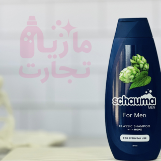 شامپو سر شاوما schauma مناسب استفاده روزانه با رایحه رازک ۴۰۰میل