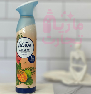 اسپری خوشبوکننده هوا فبرز سری 2in1 رایحه FRUITY TROPICS حجم 185میل febreze