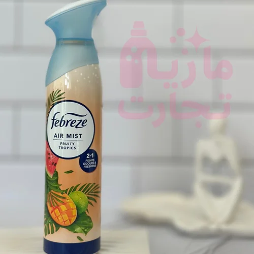 اسپری خوشبوکننده هوا فبرز سری 2in1 رایحه FRUITY TROPICS حجم 185میل febreze