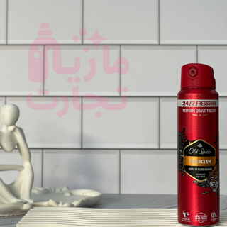 اسپری ضدتعریق ایتالیایی اولد اسپایس old spice سری 48HR FRESSSHHH مدل TIGERCLAW حجم ۱۵۰میل