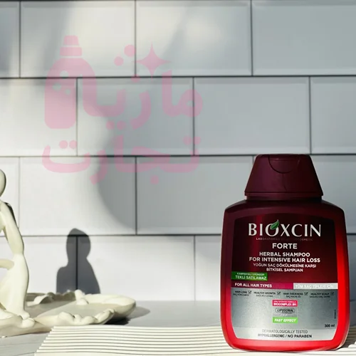 شامپو سر بیوکسین BIOXCIN فورت FORTE قرمز ضد ریزش 300میل