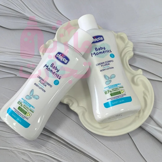 لوسیون بدن بچه چیکو CHICCO BABY MOMENTS با ۸۷٪ فرمولاسیون طبیعی حجم۲۰۰میل