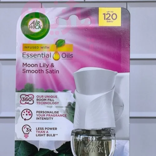 دستگاه خوشبوکننده هوا ایرویک AIR WICK مدل Moon Lily & smooth satin
