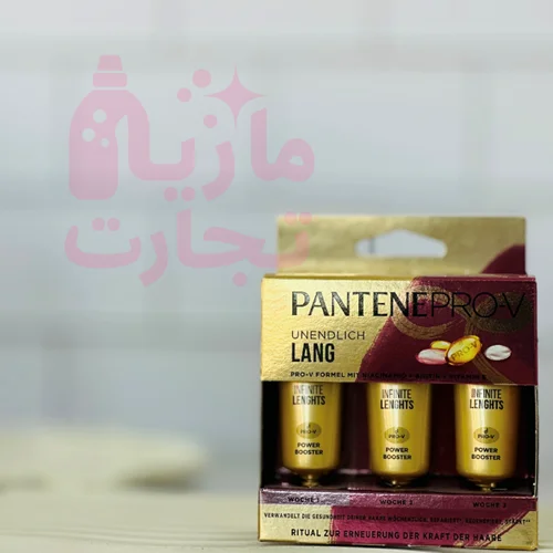 پک ۳عددی سرم مو پنتن PANTENE PRO V مدل LANG مناسب موهای خشک ۴۵میل