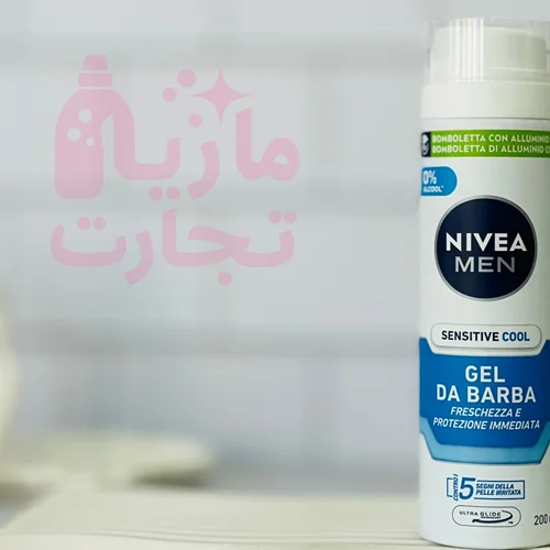 ژل اصلاح آلمانی نیوا NIVEA MEN مدل SENSITIVE COOL حجم ۲۰۰میل