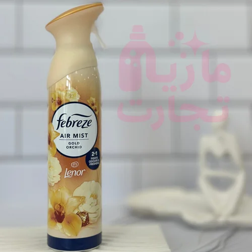 اسپری خوشبوکننده هوا فبرز سری 2in1 رایحه GOLD ORCHID حجم 185میل febreze