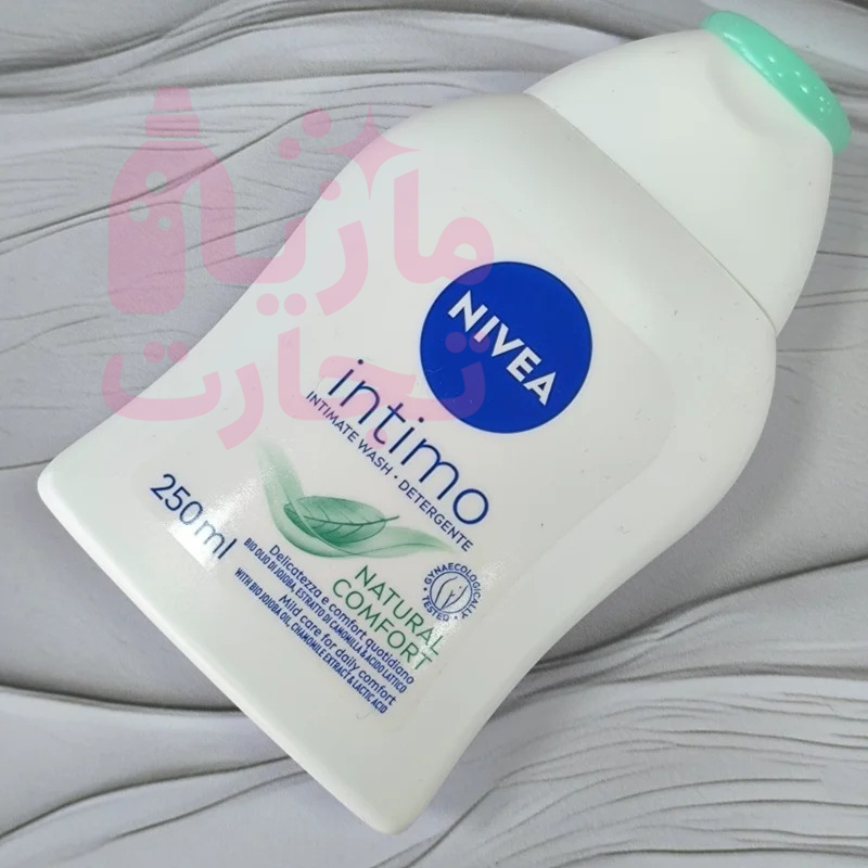 ژل بهداشت بانوان نیوا مدل NATURAL COMFORT حجم ۲۵۰میل