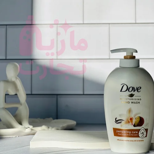 مایع دستشویی داو Dove حاوی ضدعفونیکننده مدل pampering care حجم ۲۵۰میل