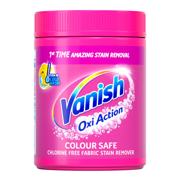پودر لکه بر لباس ونیش Vanish مدل oxi action حجم ۴۷۰گرم