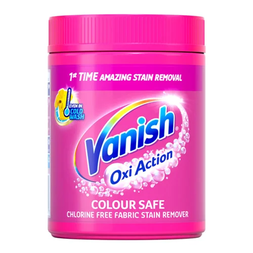 پودر لکه بر لباس ونیش Vanish مدل oxi action حجم ۴۷۰گرم