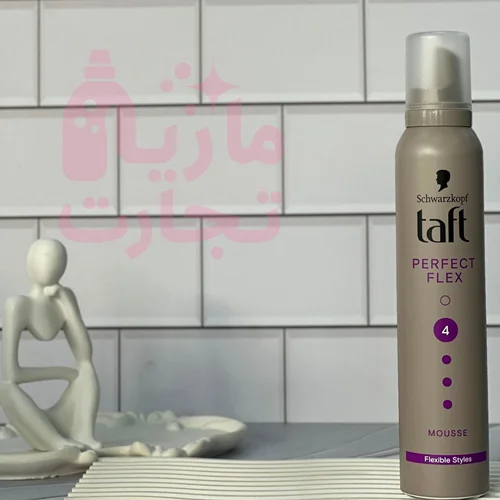 موس حالت دهنده مو تافت taft سری schwarzkopf مدل حجم دهنده PERFECT FLEX 4 حجم ۲۰۰میل